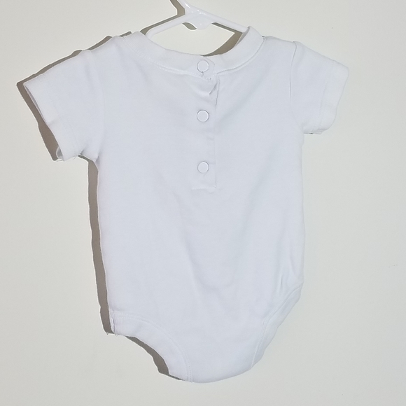 Disney Classic Pooh Bear Striped Overalls Set NB - Picture 8 of 9